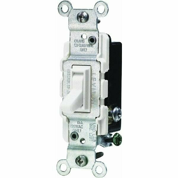 Leviton Do it Grounding Quiet 3-Way Switch 8781453-2W